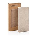 10.000 mah wheat straw powerbank, brown