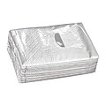 10 pcs handkerchieve 3-fold, grey