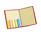 100 self-adhesive memos Red