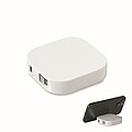100W retractable charging cable, white