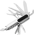 11pc steel pocket knifeSilver