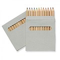 12 coloured pencils set, brown