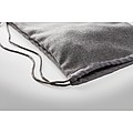 1200D heathered drawstring bag