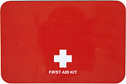 15 Piece first-aid kit in a metal tin