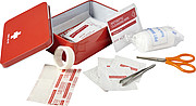 15 Piece first-aid kit in a metal tin
