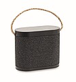 15W wireless charger speaker, black