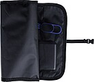 1680D polyester roll-up bag Johnny, black