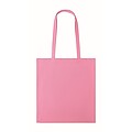 180gr/m2 cotton shopping bag, baby pink