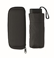 19 inch foldable umbrella, black