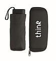 19 inch foldable umbrella, black