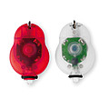 2 bicycle lights in PP box, multicolour