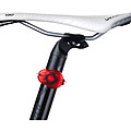 2 bicycle lights in PP box, multicolour