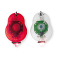 2 bicycle lights in PP box, multicolour