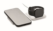 2 in 1 foldable charger 15W, white