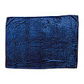 2 in 1 soft blanket with pillow, dark blue