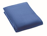 2 in 1 travel blanket set, blue