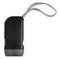 2 led dynamo torch, black