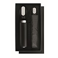 2 piece gift set, black