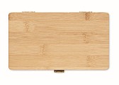 21 pcs tool set in bamboo case