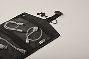 210RPET travel cable organizer