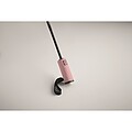 23 inch windproof umbrella, baby pink
