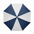 27 inch umbrella, white/dark blue