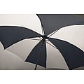 27 inch umbrella, white/dark blue