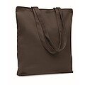 270 gr/m2 Canvas shopping bag, chocolate