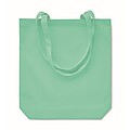270 gr/m2 Canvas shopping bag, mint green
