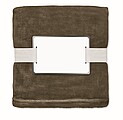 280 gr/m2 RPET flannel fleece blanket