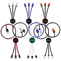 3 in 1 charging cable with LED logo