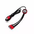 3 in 1 charging cable with LED logo
