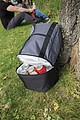 3-in-1 cooler backpack & tote, grey