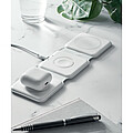 3 in 1 foldable charging station in ABS