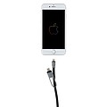 3-in-1 retractable cable,black