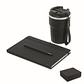 3 piece gift set in box, black