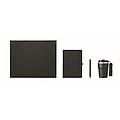 3 piece gift set in box, black