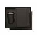 3 piece gift set in box, black