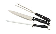 3-piece stainless steel carving set 