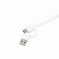 3 port bamboo USB Hub, brown