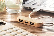 3 port USB hub with dual input