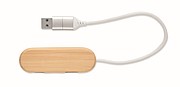 3 port USB hub with dual input