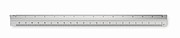 30cm Ruler in aluminium