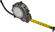 3m Calibrated plastic tape measure