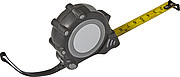 3m Calibrated plastic tape measure