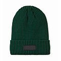 3M knitted beanie with cuff, dark green