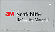 3M reflective strips for bicycle spike