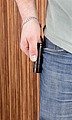 3W pocket CREE torch, black