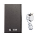 4.000 mAh slim Power bank, grey