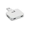 4 port 2.0 USB in ABS.